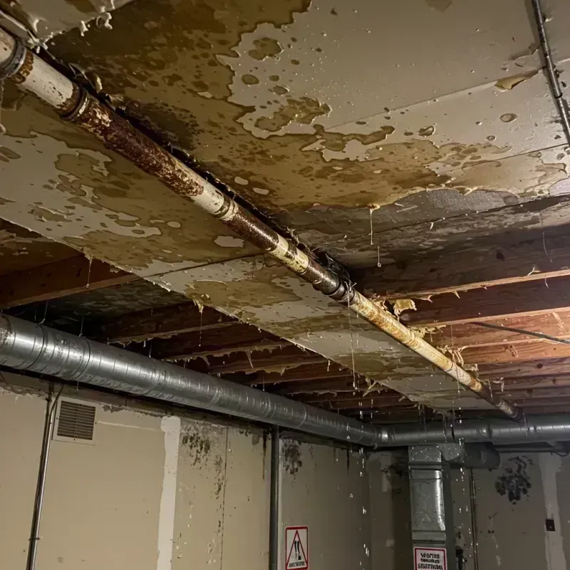 Ceiling Water Damage Repair in Long Creek, IL