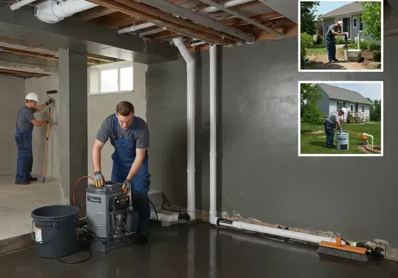 Basement Waterproofing and Flood Prevention process in Long Creek, IL